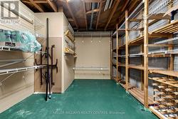 Storage area in basement - 
