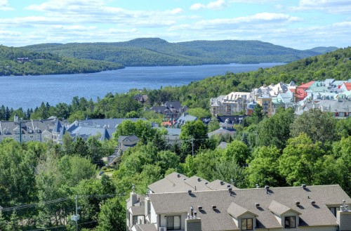 Photo aérienne - 7-170 Ch. Au Pied-De-La-Montagne, Mont-Tremblant, QC - Outdoor With Body Of Water With View