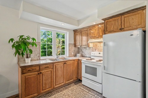 Cuisine - 30 Rue Du Midi, Morin-Heights, QC - Indoor Photo Showing Kitchen With Double Sink