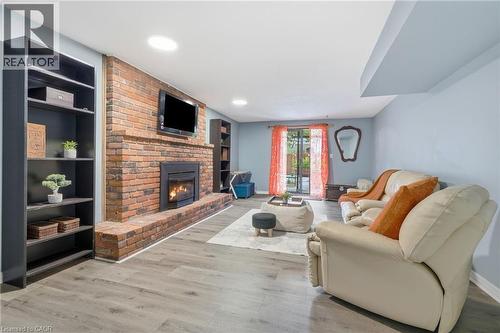 49 Markson Crescent, Hamilton, ON - Indoor Photo Showing Other Room With Fireplace