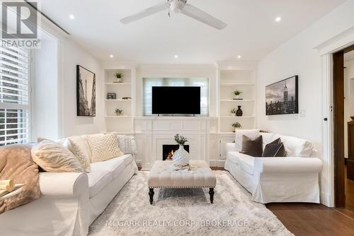 Apartment with spacious living/dining room - 39 Yates Street, St. Catharines (Downtown), ON - Indoor Photo Showing Living Room
