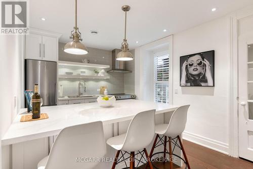 Eat-in kitchen with 5 appliances - 39 Yates Street, St. Catharines (Downtown), ON - Indoor