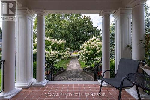 Pillared front verandah - 39 Yates Street, St. Catharines (Downtown), ON - 