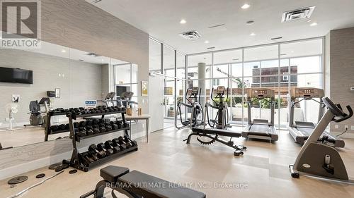 404 - 2055 Danforth Avenue, Toronto, ON - Indoor Photo Showing Gym Room