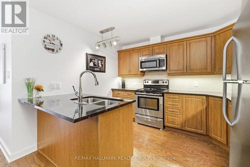 206 - 310 Centrum Boulevard, Ottawa, ON - Indoor Photo Showing Kitchen With Double Sink