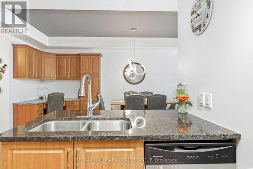 206 - 310 Centrum Boulevard, Ottawa, ON - Indoor Photo Showing Kitchen With Double Sink