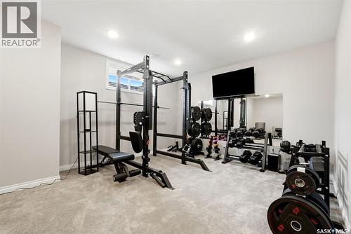 5148 Green Crescent, Regina, SK - Indoor Photo Showing Gym Room