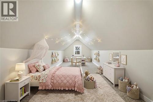 virtually staged - 17 Able Avenue, Brantford, ON - Indoor Photo Showing Bedroom