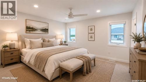 23 Chow Crescent, Outlook, SK - Indoor Photo Showing Bedroom