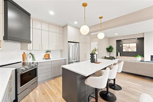 72 Michaud Crescent, Winnipeg, MB - Indoor Photo Showing Kitchen With Upgraded Kitchen