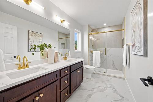 4 Pc Ensuite - 72 Michaud Crescent, Winnipeg, MB - Indoor Photo Showing Bathroom