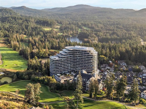 #222-2000 Hannington Rd, Langford, BC - Outdoor With View