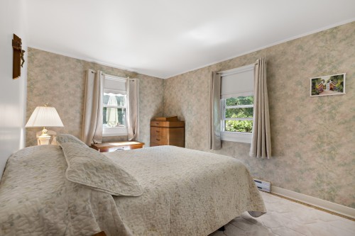 Master Bedroom - 2386 Rue St-Charles, Val-David, QC - Indoor Photo Showing Bedroom