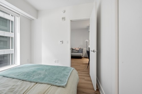 Chambre à coucher principale - 512-1124 Rue De Bleury, Montréal (Ville-Marie), QC - Indoor Photo Showing Bedroom