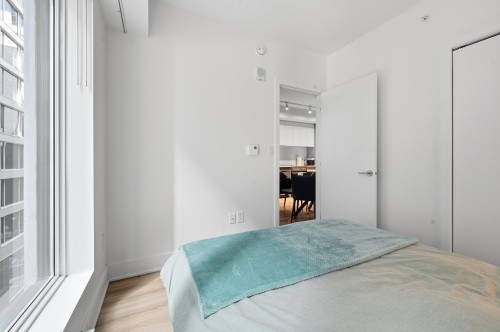 Chambre à coucher principale - 512-1124 Rue De Bleury, Montréal (Ville-Marie), QC - Indoor Photo Showing Bedroom