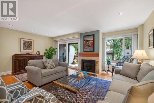 202 Holmwood Avenue, Ottawa, ON - Indoor Photo Showing Living Room With Fireplace