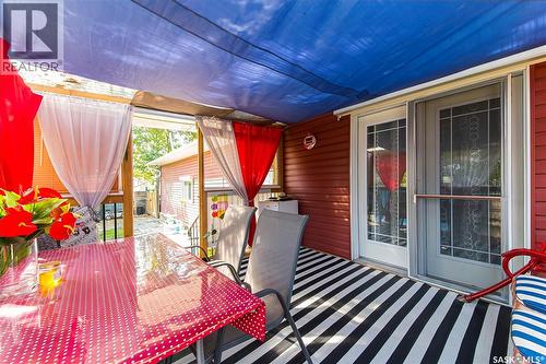 316 3Rd Avenue, Meacham, SK - Outdoor With Deck Patio Veranda