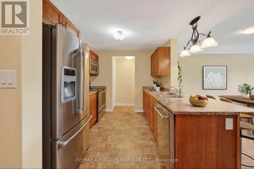 This image has been digitally altered. - 200 - 108 Second Street E, Cornwall, ON - Indoor Photo Showing Kitchen With Double Sink