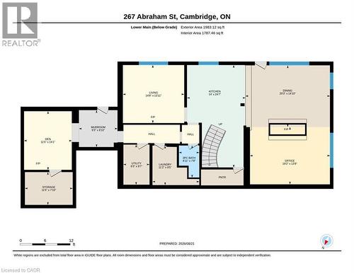 Floor plan - 267 Abraham Street, Cambridge, ON - Other