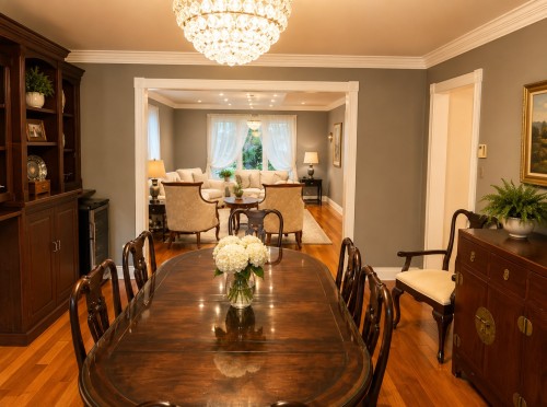 Salle à manger - 307 Fleet Drive, Beaconsfield, QC - Indoor Photo Showing Dining Room