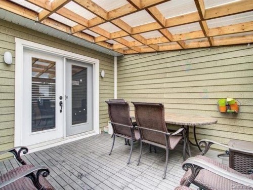 Véranda - 87  - 89 Place Du Refuge, Sainte-Adèle, QC - Outdoor With Deck Patio Veranda With Exterior