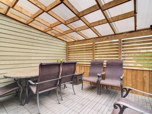 Véranda - 87  - 89 Place Du Refuge, Sainte-Adèle, QC - Outdoor With Deck Patio Veranda With Exterior