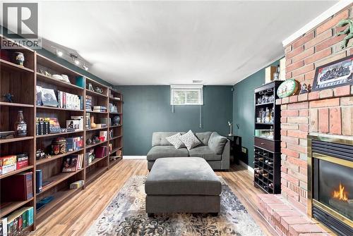 143 Independence Drive, Hamilton, ON - Indoor With Fireplace