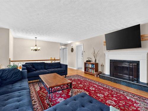 63 Oakmount Drive, Bedford, NS - Indoor Photo Showing Living Room With Fireplace