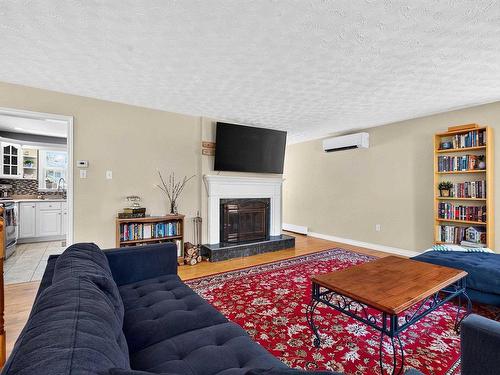 63 Oakmount Drive, Bedford, NS - Indoor Photo Showing Living Room With Fireplace