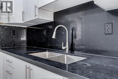 1343 Lillian, Windsor, ON - Indoor Photo Showing Kitchen With Double Sink