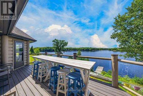 64 Mccords Road, Mckellar, ON - Outdoor With Body Of Water With Deck Patio Veranda With View