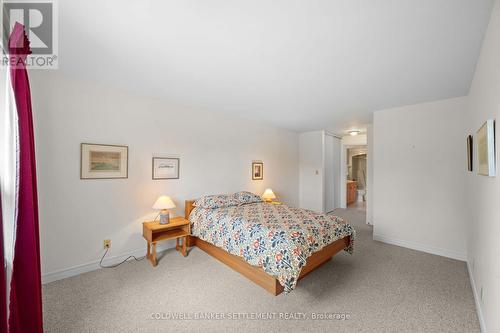 Spacious primary bedroom - 207 - 23 Rogers Road, Perth, ON - Indoor Photo Showing Bedroom