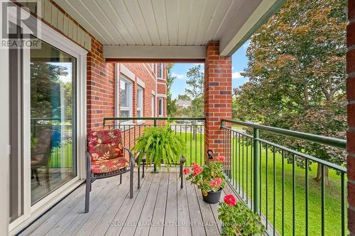 Lovely private balcony - 207 - 23 Rogers Road, Perth, ON - Outdoor With Deck Patio Veranda With Exterior