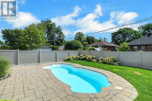Backyard - 1072 Richard Avenue, Ottawa, ON - Outdoor With In Ground Pool With Deck Patio Veranda With Backyard