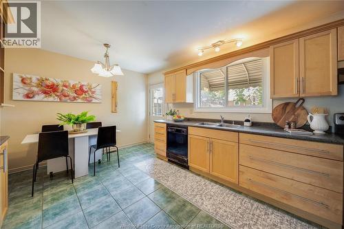 381 Carling, Windsor, ON - Indoor Photo Showing Kitchen With Double Sink