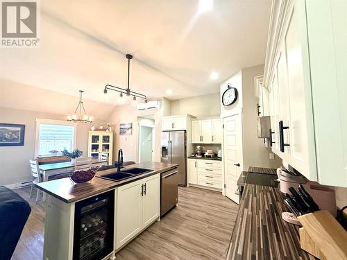 18 Evergreen Crescent, Springdale, NL - Indoor Photo Showing Kitchen With Double Sink
