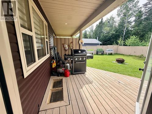18 Evergreen Crescent, Springdale, NL - Outdoor With Deck Patio Veranda With Exterior