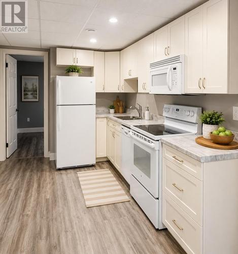 apt with AI Photos - 18 Evergreen Crescent, Springdale, NL - Indoor Photo Showing Kitchen