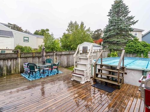 3206 Micmac Street, Halifax, NS - Outdoor With Above Ground Pool With Deck Patio Veranda With Exterior