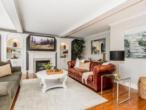 35 Acadia Drive, Kentville, NS - Indoor Photo Showing Living Room With Fireplace