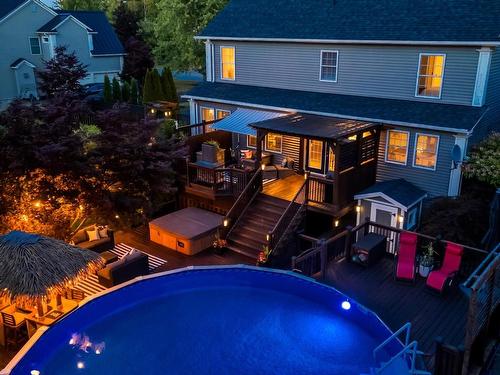 35 Acadia Drive, Kentville, NS - Outdoor With Above Ground Pool