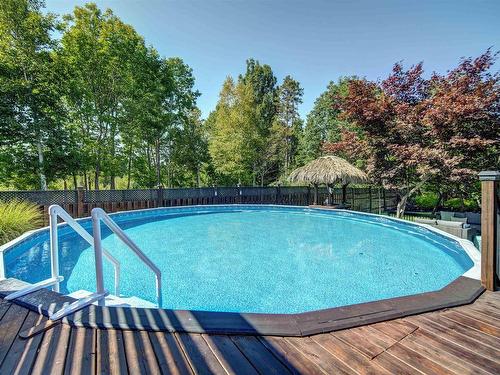 35 Acadia Drive, Kentville, NS - Outdoor With Above Ground Pool With Backyard