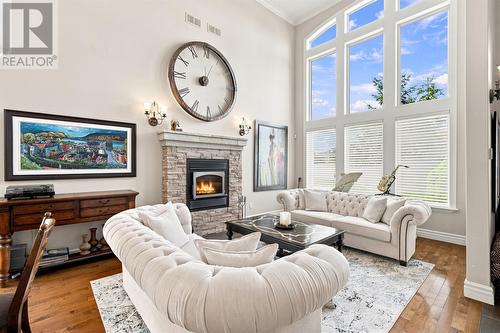 65 Cheyne Drive, St. John'S, NL - Indoor Photo Showing Living Room With Fireplace