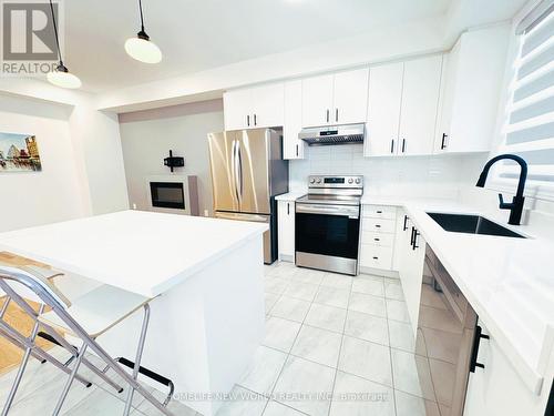 966 Cormorant Path, Pickering, ON - Indoor Photo Showing Kitchen With Stainless Steel Kitchen With Upgraded Kitchen