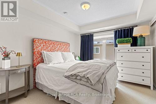 Staged Photo - Bedroom - #308 - 7 Anchorage Crescent, Collingwood, ON - Indoor Photo Showing Bedroom