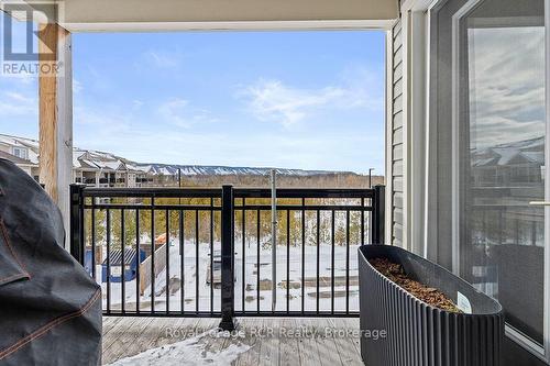 View of the Hills - #308 - 7 Anchorage Crescent, Collingwood, ON -  With Balcony With Exterior