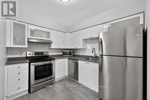 404 - 345 Centrum Boulevard, Ottawa, ON - Indoor Photo Showing Kitchen With Stainless Steel Kitchen