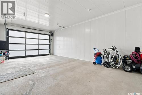 5000 Lakeside Road, Marean Lake, SK - Indoor Photo Showing Garage