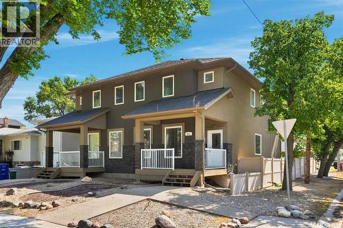 321 110Th Street W, Saskatoon, SK - Outdoor With Deck Patio Veranda With Facade