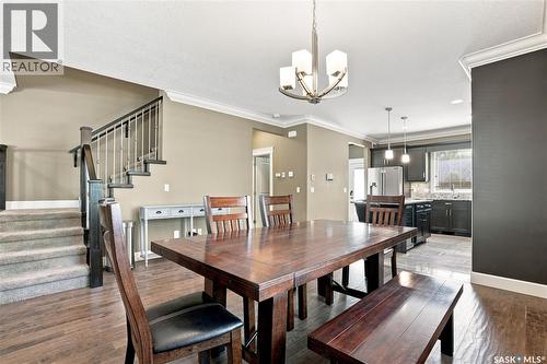 321 110Th Street W, Saskatoon, SK - Indoor Photo Showing Dining Room